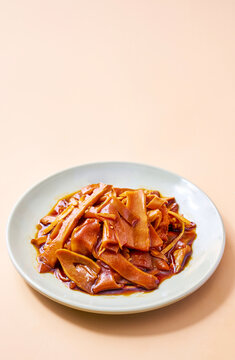 Braised bamboo shoots