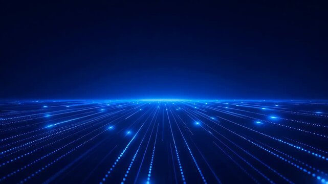 Hero Background with Futuristic Technology Lines