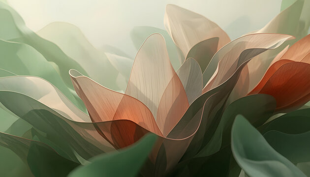 abstract mixed color flower background 