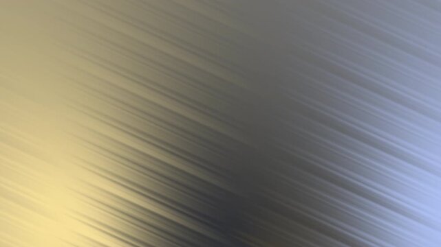 Abstract metallic brushed texture background with gold and silver gradient tones, elegant linear motion blur for modern digital design and luxury wallpaper