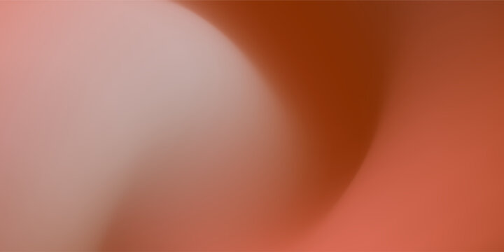 Abstract Terracotta Gradient Background with Flowing Organic Shapes for Modern Premium Branding Design Dynamic.