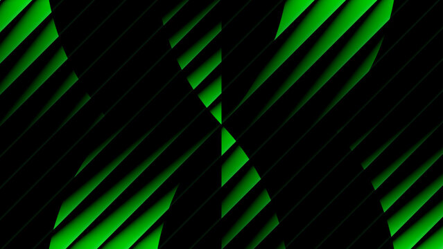 Futuristic abstract green and blue digital background with glowing lines, data waves and motion, technology pattern vector illustration for business wallpaper light glow web space texture art design