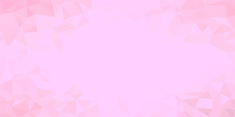 Obraz premium Pink abstract background. Vector illustration. 3d pyramid.