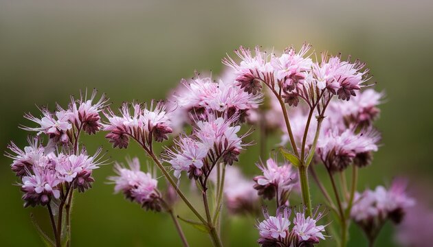 Close Up Of Ragged Robin Silene Flos Cuculi Flowers In Bloom