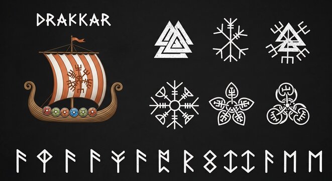 Whispers of the North: A Longship's Journey and Ancient Runes