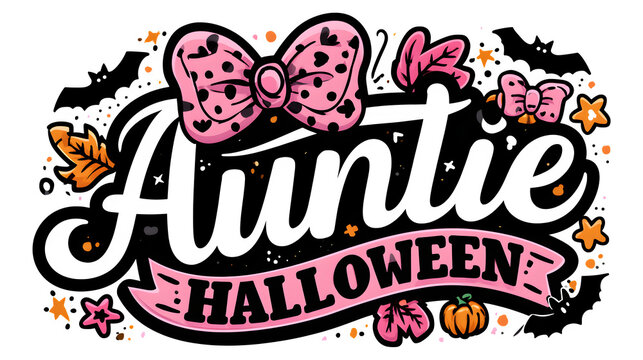 Cute Minnie Mouse bow with polka dots isolated on transparent background