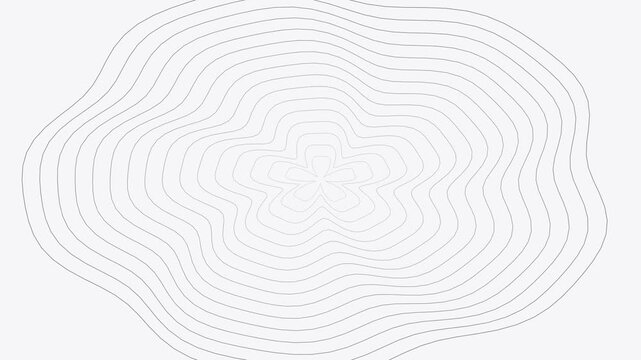 Abstract wave pattern design with flowing lines in a minimalist style