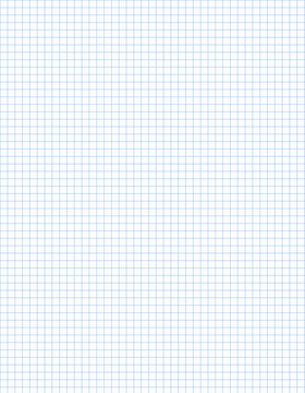 Blue fine grid graph paper pattern background