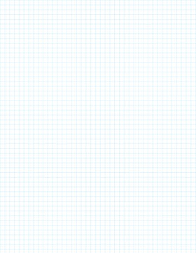 Light blue fine grid graph paper pattern background