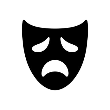 Tragic Theater Sadness Icon