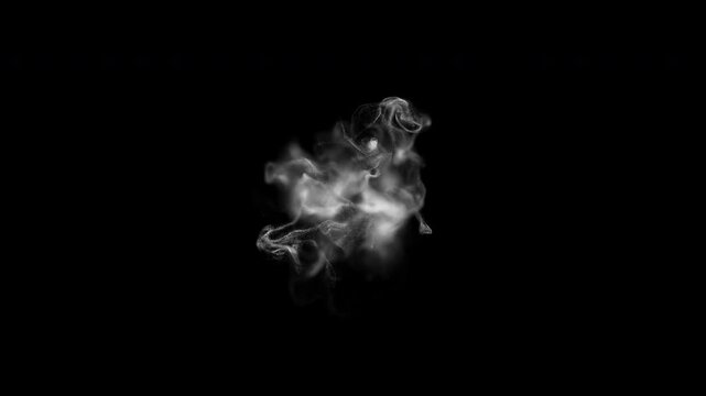 Dual Smoke Sweep Overlay Background