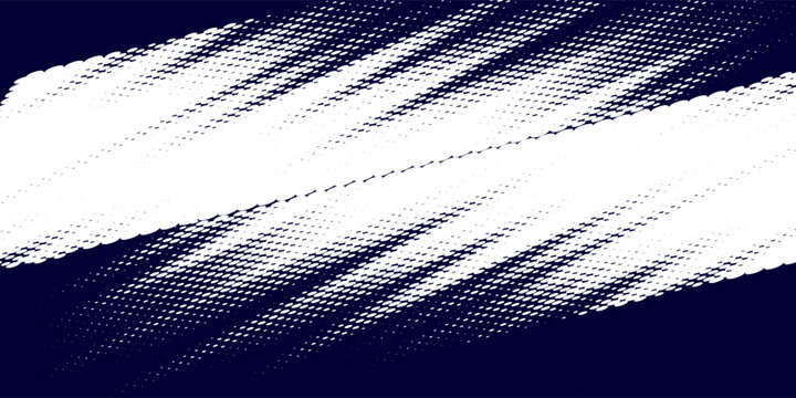 Dots halftone white \u0026 blue color pattern gradient grunge texture background. Dots pop art comics sport style vector illustration