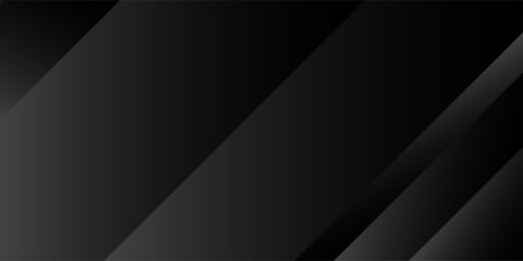 Obraz premium Black abstract background. Elegant dark diagonal shape elements. Modern luxury grey gradient graphic design.