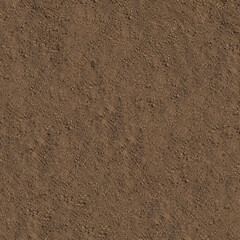 Seamless brown earth soil background for farming and gardening © rama
