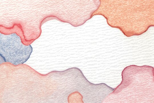 watercolor clouds horizontal