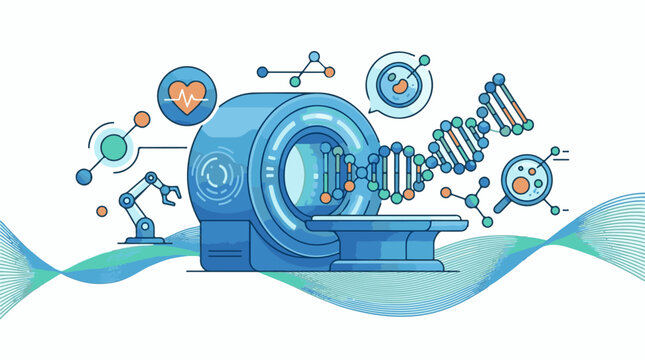 Medical imaging and genetic research technology