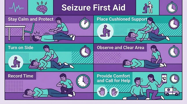 Comprehensive guide for seizure first aid emergency response steps