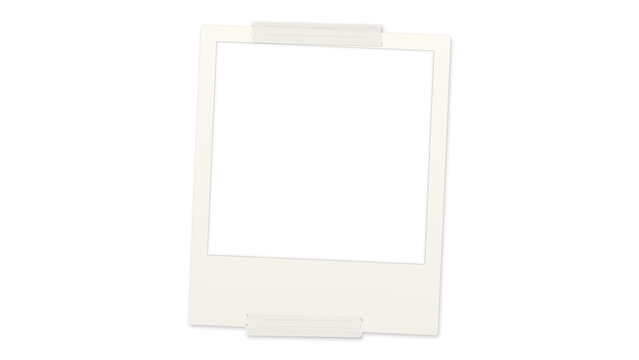 Instant Photo Texture with Transparent Background