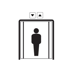 elevator button icon © pamuk
