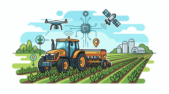 Agricultural Technology and Drone Monitoring System.
