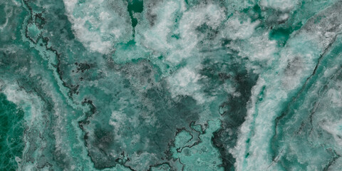 Elegant emerald green onyx marble texture with translucent layers and natural stone veins. © Vidal