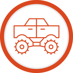 Monster Truck Icon © JM Graphics