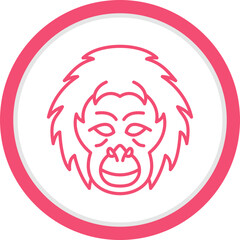 Orangutan Icon © JM Graphics
