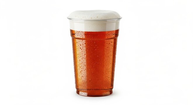 Cold brew coffee, iced coffee, disposable cup, takeout drink