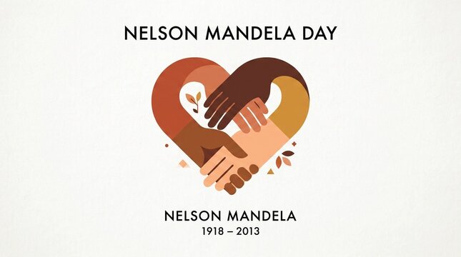 Nelson Mandela Day illustration 