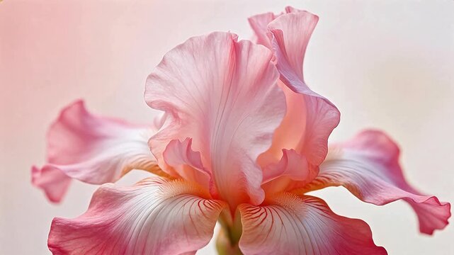 Pink flower with delicate petals