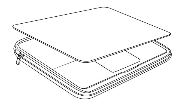 Stack of folders on white background.