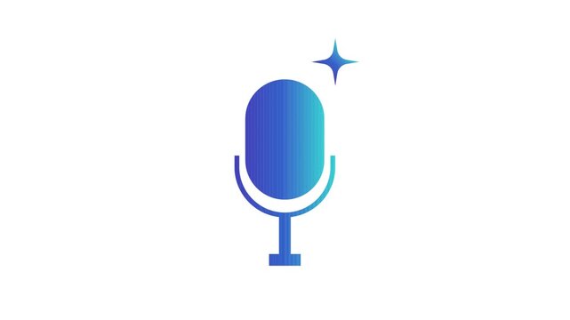 Ai generates icon artificial intelligence star logo