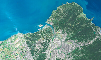 Taipei Taiwan Open Data Satellite Image © M. Jurzyk