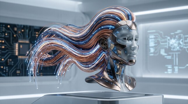 robot head