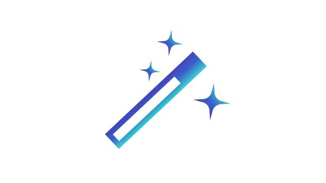 Ai generates icon artificial intelligence star logo