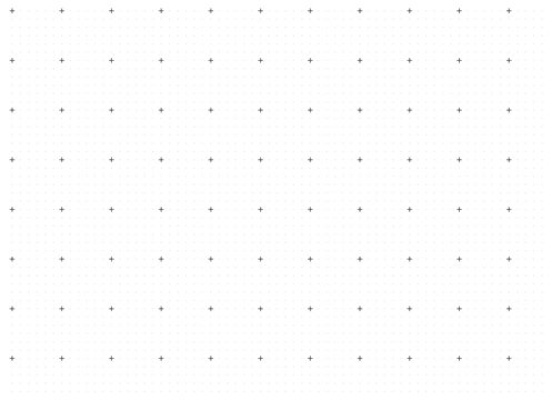 Geometric grid pattern with plus signs on dotted background Vector