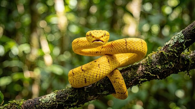 green tree python