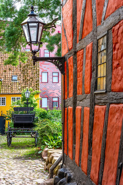 Kolding, Hafenstadt am Koldingfjord, D&auml;nemark. Stadtszene