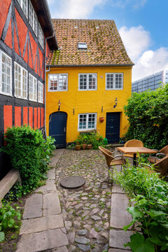 Kolding, Hafenstadt am Koldingfjord, D&auml;nemark. Stadtszene