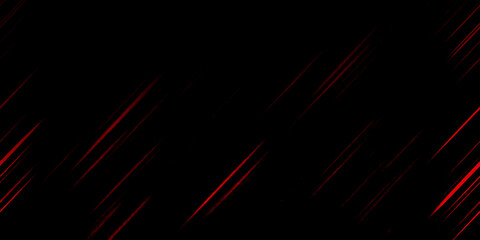 dynamic red diagonal streaks on a solid black background with subtle light effects. © Sushanto Mondal