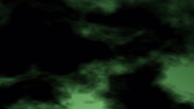 Abstract green motion background with shifting shadows and light patterns.
