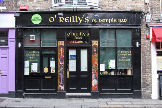 O-Reilly&acute;s of temple Bar - Wundersch&ouml;ner und ber&uuml;hmter irischer Pub (Bar) in Dublin (Irland)