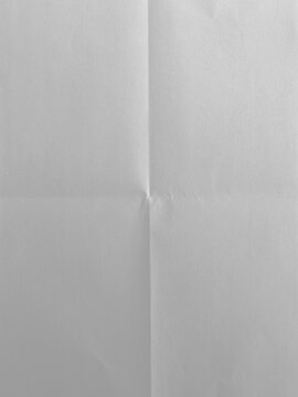 Transparent folded tracing paper with realistic creases isolated on transparent background PNG overlay
