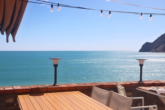 Ristorante in riva al mare
