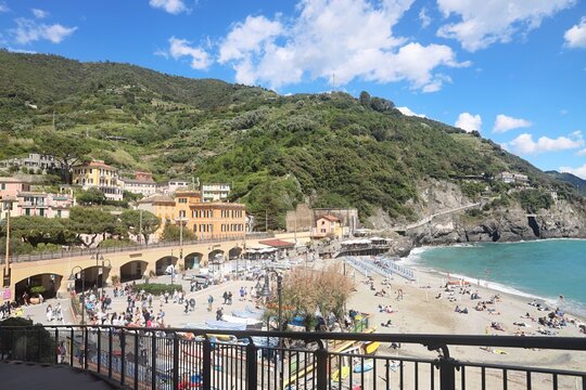 Spiaggia a Monterosso