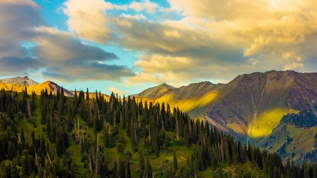 Kumbel Peak, Kazakhstan, Almaty