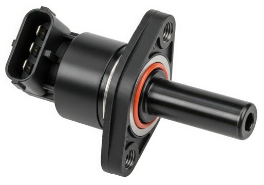 Close-up of throttle body sensor assembly