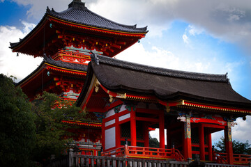 Obraz premium Kyoto temple in Japan 