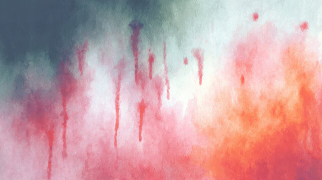 halloween blood splatter background anchors a dark grunge texture with vivid red streaks for eerie holiday horror design