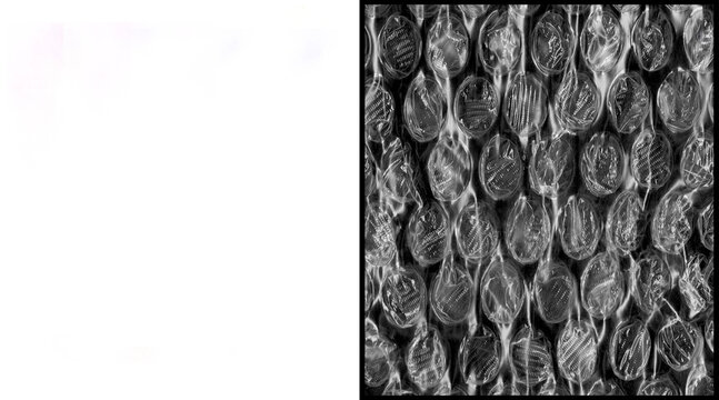Microscopic carbon fiber texture, industrial composite material cross section, black and white technical fiber structure for engineering and aerospace